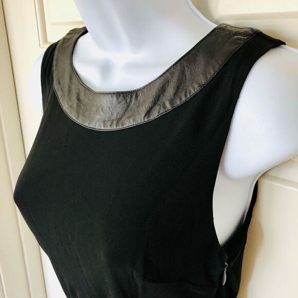 Bebe Faux Leather T-back Mini Dress - Picture 4 of 16